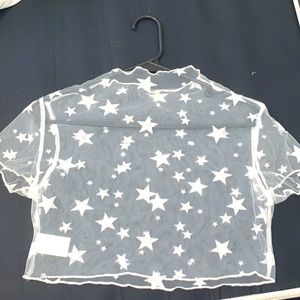 Transparent star shirt